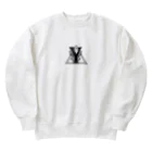 randomyokoの自由の翼 by RANDOMYOKO Heavyweight Crew Neck Sweatshirt