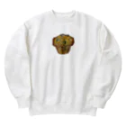 タバタ･ユ･ミントチョコのクレヨンマフィン Heavyweight Crew Neck Sweatshirt