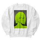 わかばーとの蛍光少女 Heavyweight Crew Neck Sweatshirt