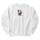 イラスト部の子育て Heavyweight Crew Neck Sweatshirt