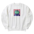 wanishopのドット絵かえるくん Heavyweight Crew Neck Sweatshirt