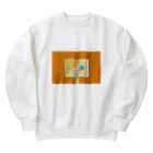 narumiのバスケットゴール　夕 Heavyweight Crew Neck Sweatshirt