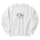 ゆるれあの「ひ」ひつじ Heavyweight Crew Neck Sweatshirt