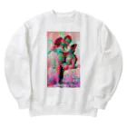 Foxgloveの花言葉シリーズ(Snowdrop) Heavyweight Crew Neck Sweatshirt