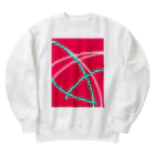 studioaoのボーダーセーター Heavyweight Crew Neck Sweatshirt