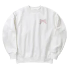 美女木小学校！のおしゃれなりぼんのヘビーウェイトスエット Heavyweight Crew Neck Sweatshirt