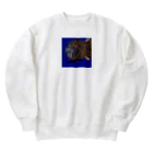 Akali_to_youのAkaliの深海魚シリーズ オニキンメミックス Heavyweight Crew Neck Sweatshirt