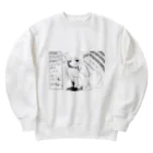 浮遊感のﾈｺﾁﾔﾝ Heavyweight Crew Neck Sweatshirt