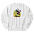 2gawaの夢ときぼうをのせて Heavyweight Crew Neck Sweatshirt