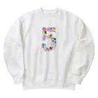 kukka_oviのラッキーナンバー5 Heavyweight Crew Neck Sweatshirt