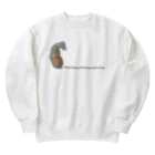 studio momoの犬は最愛の友人です Heavyweight Crew Neck Sweatshirt