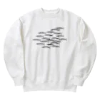 manulifeのSANMA（秋刀魚・さんま） Heavyweight Crew Neck Sweatshirt