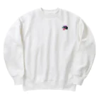 たんたんたぬの商店のNO.015 かえるぼうたん Heavyweight Crew Neck Sweatshirt