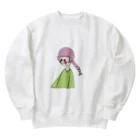 omamewomanのおはなちゃん Heavyweight Crew Neck Sweatshirt