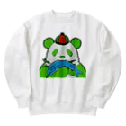 unitarocomSHOPのぱんだGUYハートなし Heavyweight Crew Neck Sweatshirt