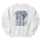 あくむ病院のてんしの呼び声 Heavyweight Crew Neck Sweatshirt