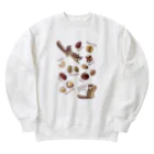 huroshikiのNUTS collection ナッツコレクション Heavyweight Crew Neck Sweatshirt