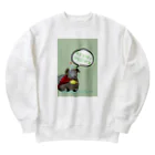 旅するナースのオス羊のハニーちゃん✨🎄✨ Heavyweight Crew Neck Sweatshirt