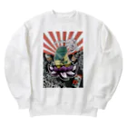 Gonta1059の蛙さん2 Heavyweight Crew Neck Sweatshirt