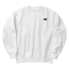 たんたんたぬの商店のNO.029 「カラフルおにたん」 Heavyweight Crew Neck Sweatshirt