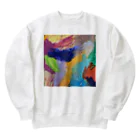 ルーナ│障害者アート の美しい世界 Heavyweight Crew Neck Sweatshirt