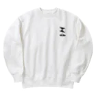 Rail Square の【鉄道標識シリーズ】速度制限解除(立体) Heavyweight Crew Neck Sweatshirt