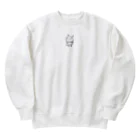 もりもりのとってもかわいい未知の生物 Heavyweight Crew Neck Sweatshirt