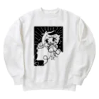 すずめの落書き Heavyweight Crew Neck Sweatshirt