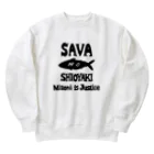 狭間商会のNO塩焼き Heavyweight Crew Neck Sweatshirt