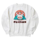 レタ(LETA)のぽっぷらうさぎ(FUJISAN) Heavyweight Crew Neck Sweatshirt