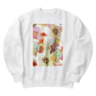 kaxtukaの猫ロマ Heavyweight Crew Neck Sweatshirt