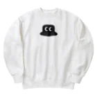 ヘンテコデザイン専門店　SYUNLABOのこっちみんな　ハット Heavyweight Crew Neck Sweatshirt