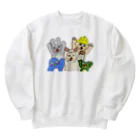 須田ふくろうのお友達大集合！ Heavyweight Crew Neck Sweatshirt