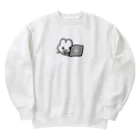 やさうさちゃんのたのしい仕事 Heavyweight Crew Neck Sweatshirt