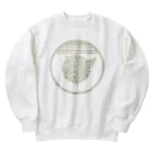 kusuda_subrowのサブロウ紋（薄） Heavyweight Crew Neck Sweatshirt