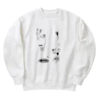 052のあさごはんをたべる方法 Heavyweight Crew Neck Sweatshirt