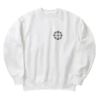 puikkoのカタカムナ　ヤタノカカミ（ワンポイント） Heavyweight Crew Neck Sweatshirt