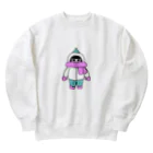 旦那芸術の冬モコさん Heavyweight Crew Neck Sweatshirt