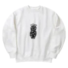 with Gorillaのみずたまごりら Heavyweight Crew Neck Sweatshirt