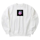 ちあきのいろいろのはっぴーにゅーわーるど Heavyweight Crew Neck Sweatshirt