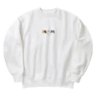 お髭ちゃんのおみせ。のハイタッチにゃんず Heavyweight Crew Neck Sweatshirt