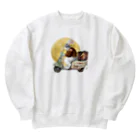 SKULL-2の２０２３ラビット Heavyweight Crew Neck Sweatshirt