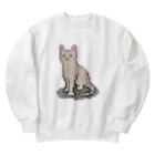 ロト芋の猫 Heavyweight Crew Neck Sweatshirt