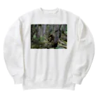 potekotamnのフェイクくま Heavyweight Crew Neck Sweatshirt