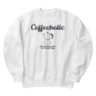 かえる商店のCOFFEEHOLIC black logo Heavyweight Crew Neck Sweatshirt