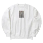 お絵描きの母のお絵描き Heavyweight Crew Neck Sweatshirt