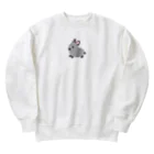 whiterabbit2010のうさぎ　サイアミーズスモークパール Heavyweight Crew Neck Sweatshirt