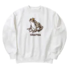 大正浪漫堂のグラフロ/ヒョウ柄/カエル Heavyweight Crew Neck Sweatshirt