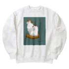 chiyotao_mi_netの太鳳ちゃん_1 Heavyweight Crew Neck Sweatshirt