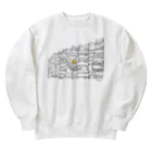 _Hem_のツボな建物_No.１ Heavyweight Crew Neck Sweatshirt